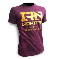 T-Shirt IRONITRO Boxing New Since 2019 marrun
