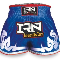 Muay Thai Ironitro shorts New tribal Blue White