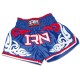 Muay Thai Ironitro shorts Blue Red