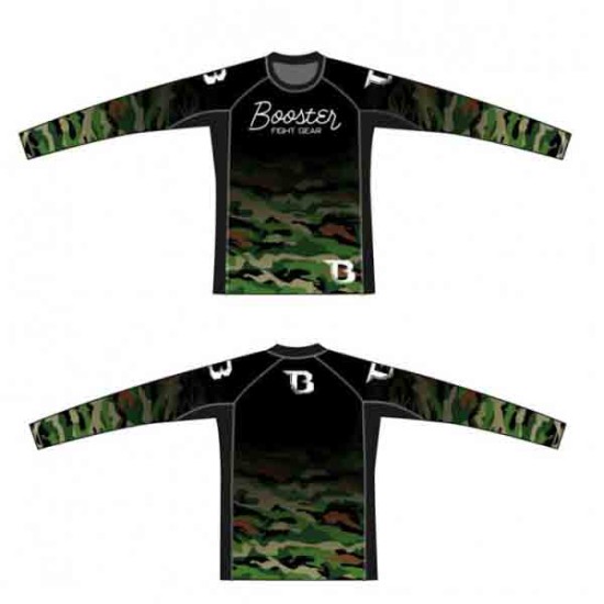 Rashguard MMA Booster Fight Gear Camo