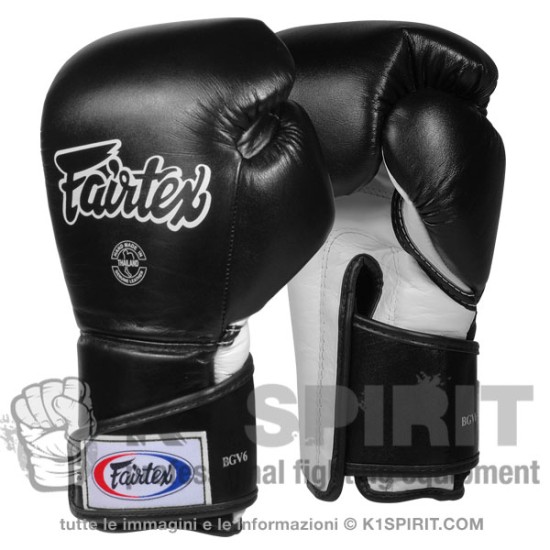 Guantoni Muay Thai Boxe Fairtex V6