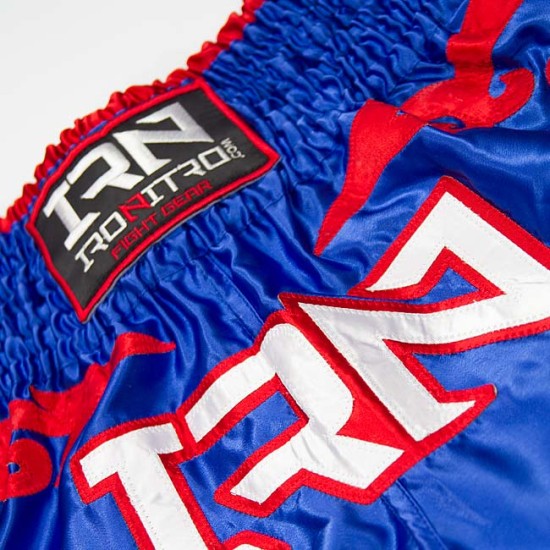 Pantaloncini NITRO THAI Muay Thai K1 Blue